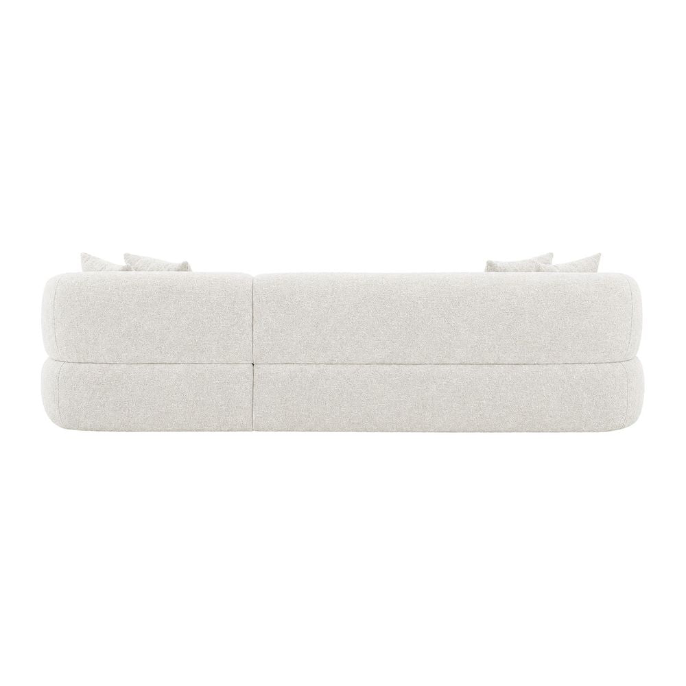 Greenwich Modular 3 Seater Sofa w Right Chaise - Off White