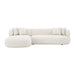 Greenwich Modular 3 Seater Sofa w Left Chaise - Off White