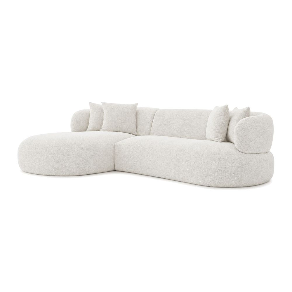 Greenwich Modular 3 Seater Sofa w Left Chaise - Off White