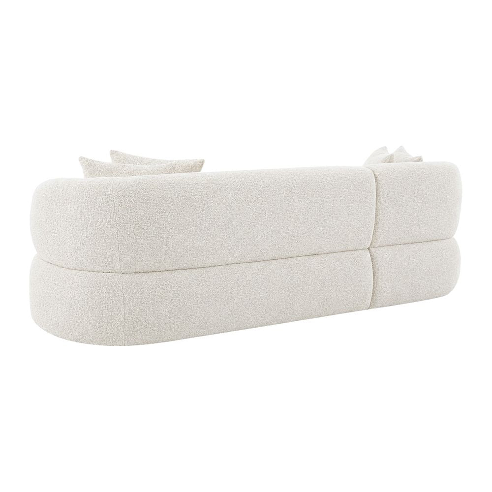 Greenwich Modular 3 Seater Sofa w Left Chaise - Off White