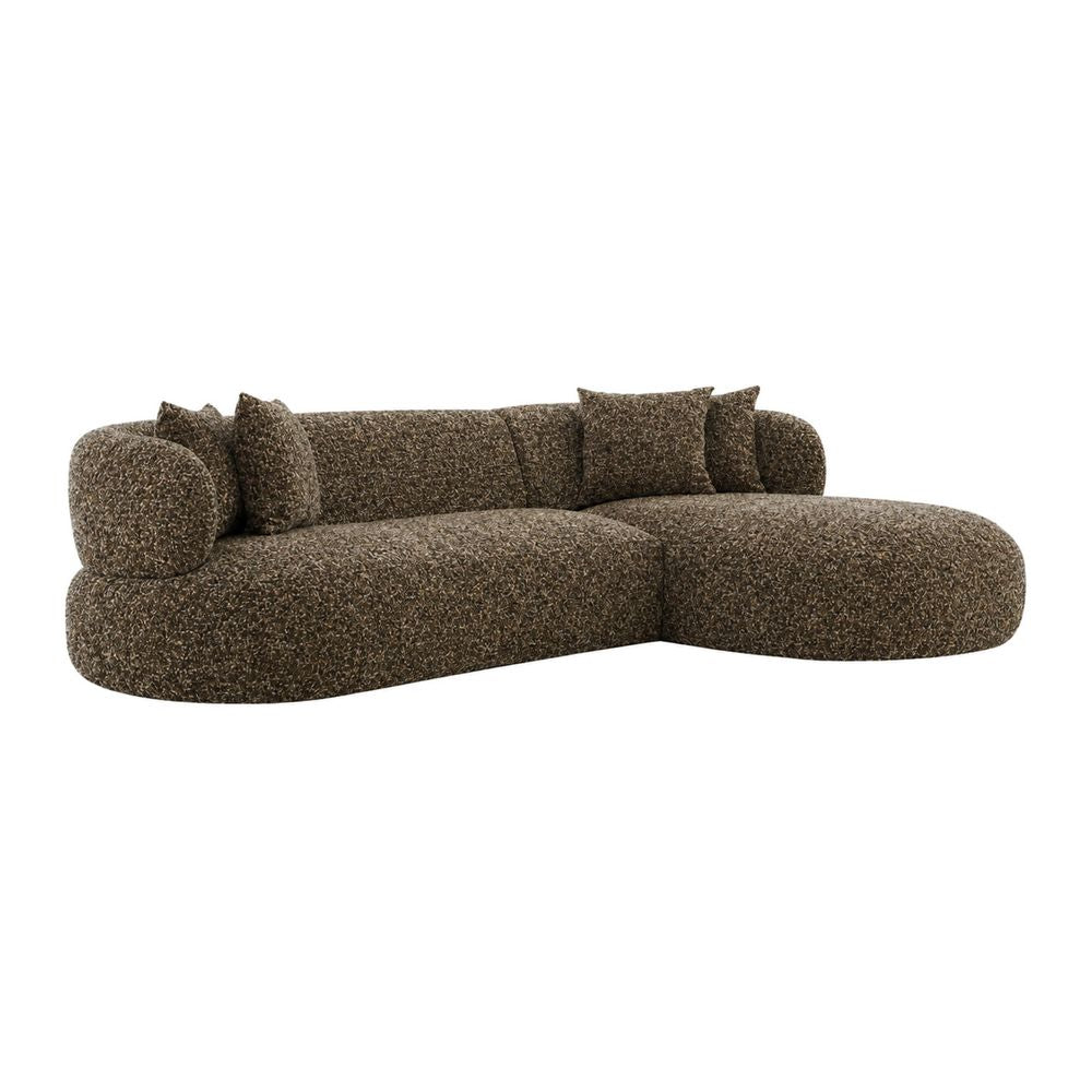 Greenwich Modular 3 Seater Sofa w Right Chaise - Espresso
