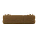 Greenwich Modular 3 Seater Sofa w Left Chaise - Chestnut