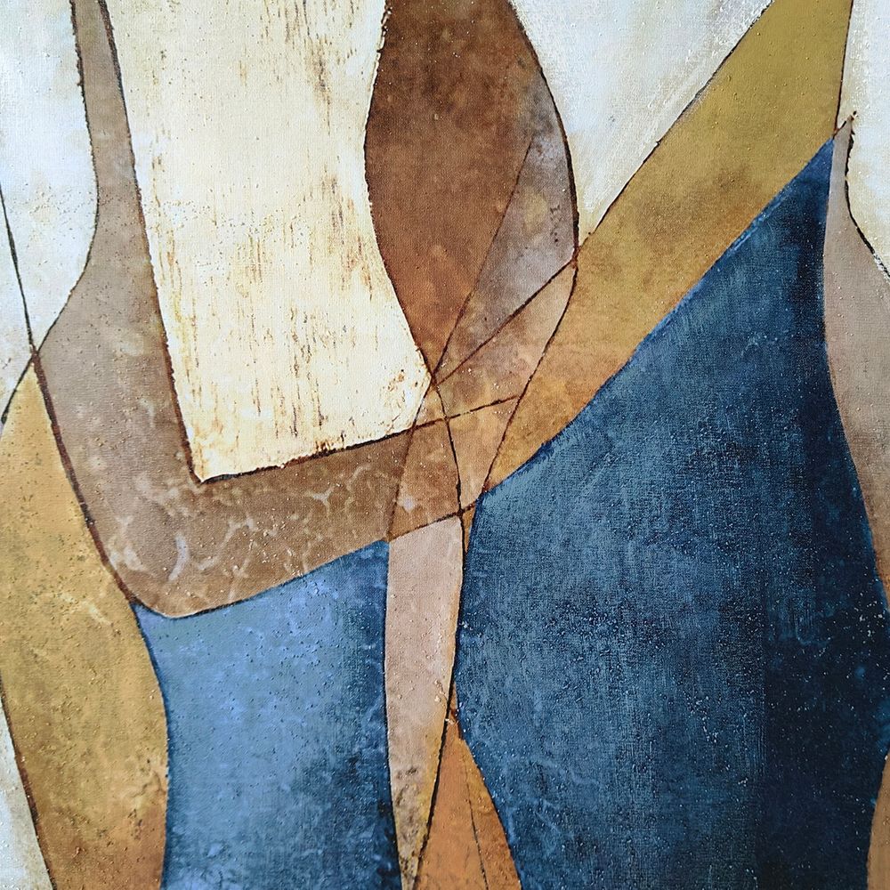 Abstract Figures Enhanced Canvas Print