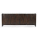Edwin River Brown Marble Buffet - Dark Walnut