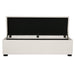 Soho Storage Bench Ottoman - Ecru