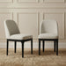Jamie Black Dining Chair Set of 2 - Natural