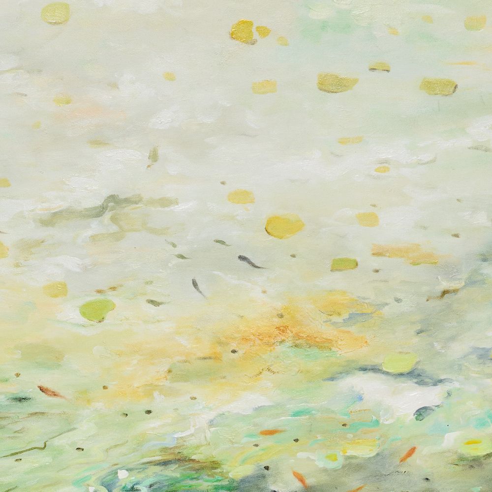 Falling Leaves Oil On Canvas Painting