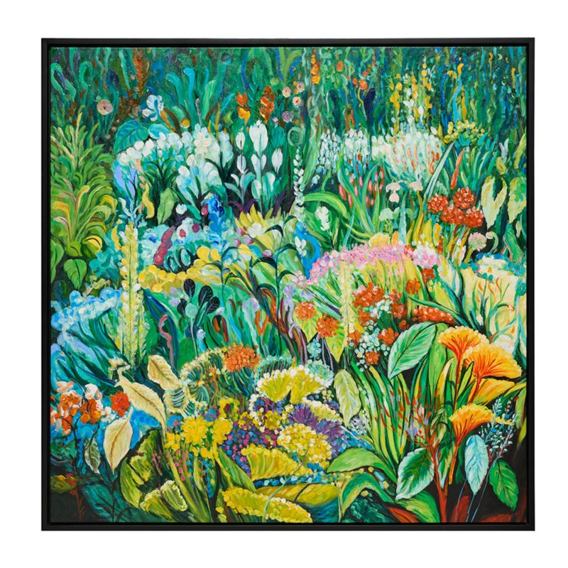 Le Fluers Oil On Canvas Painting