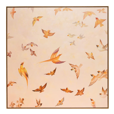 Fly By Oil On Canvas Painting