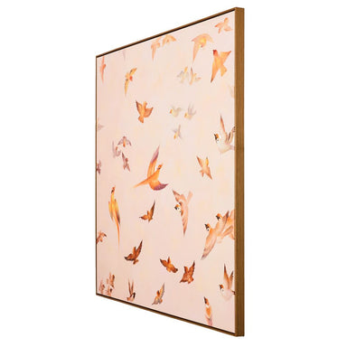 Fly By Oil On Canvas Painting