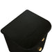 Lina Bedside Table - Black