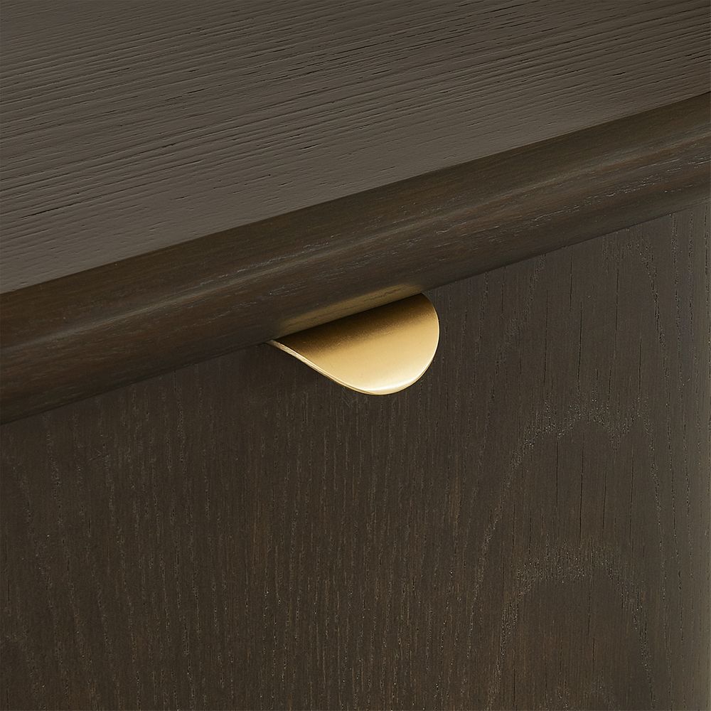 Lina Bedside Table - Smoked Oak