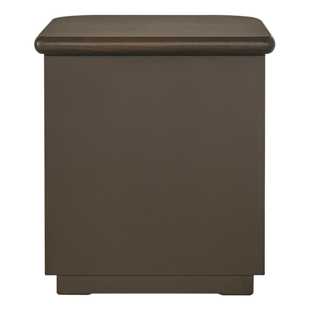 Lina Bedside Table - Smoked Oak