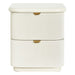 Lina Bedside Table - Ivory