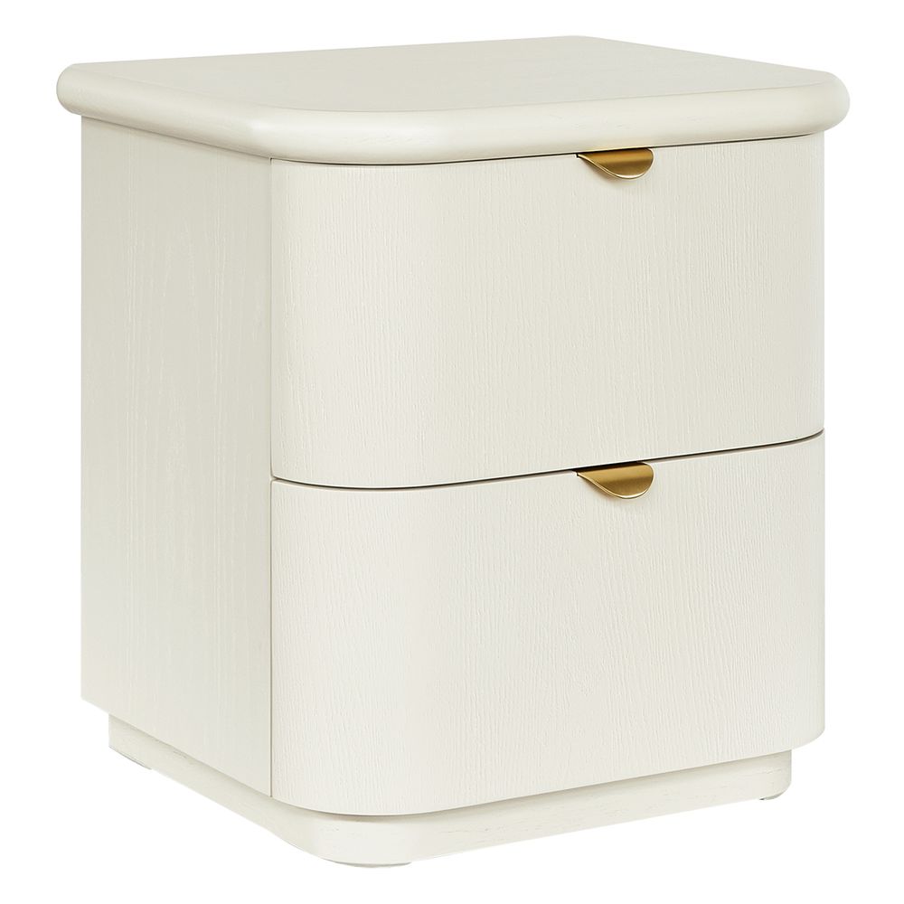 Lina Bedside Table - Ivory