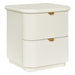 Lina Bedside Table - Ivory