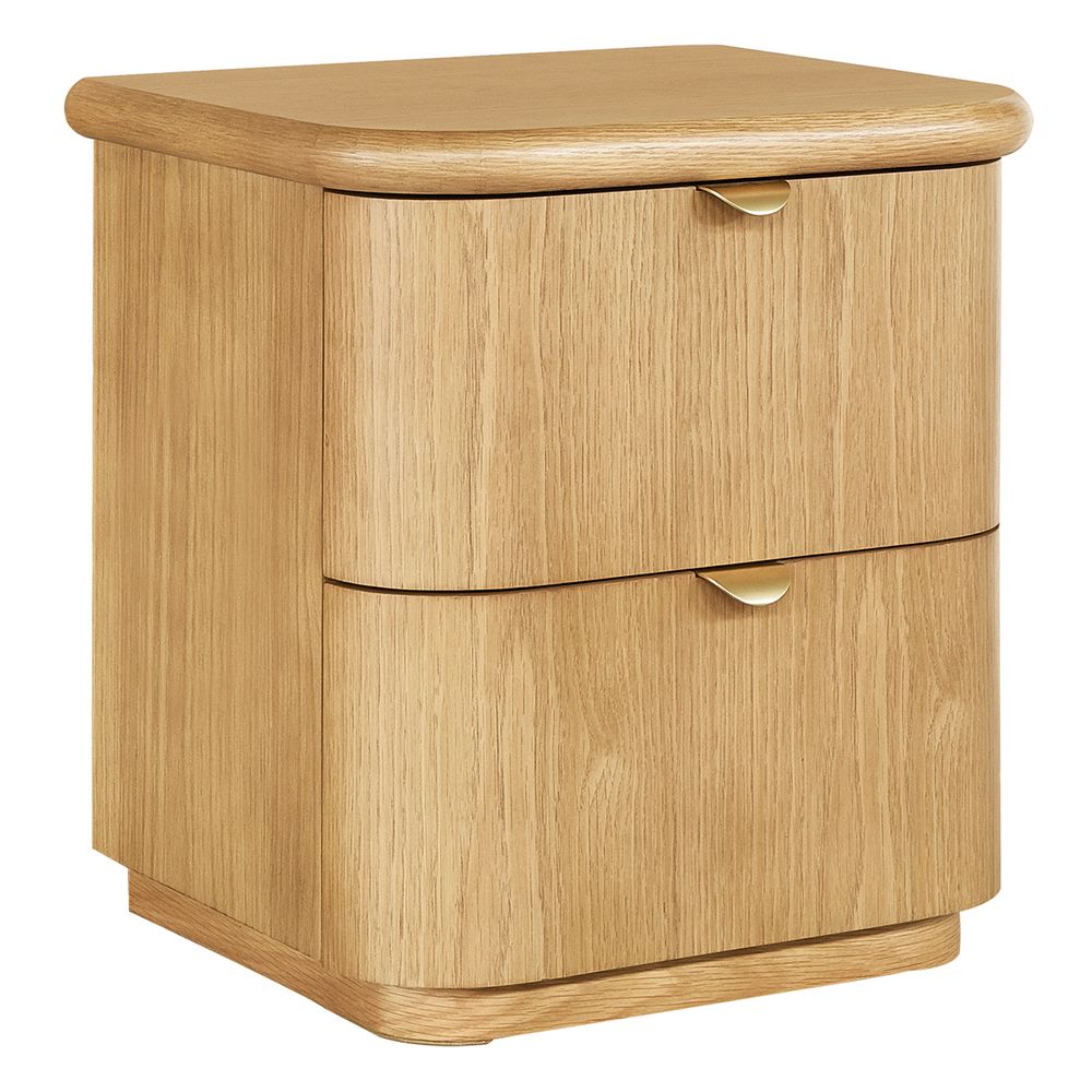 Lina Bedside Table - Natural Oak