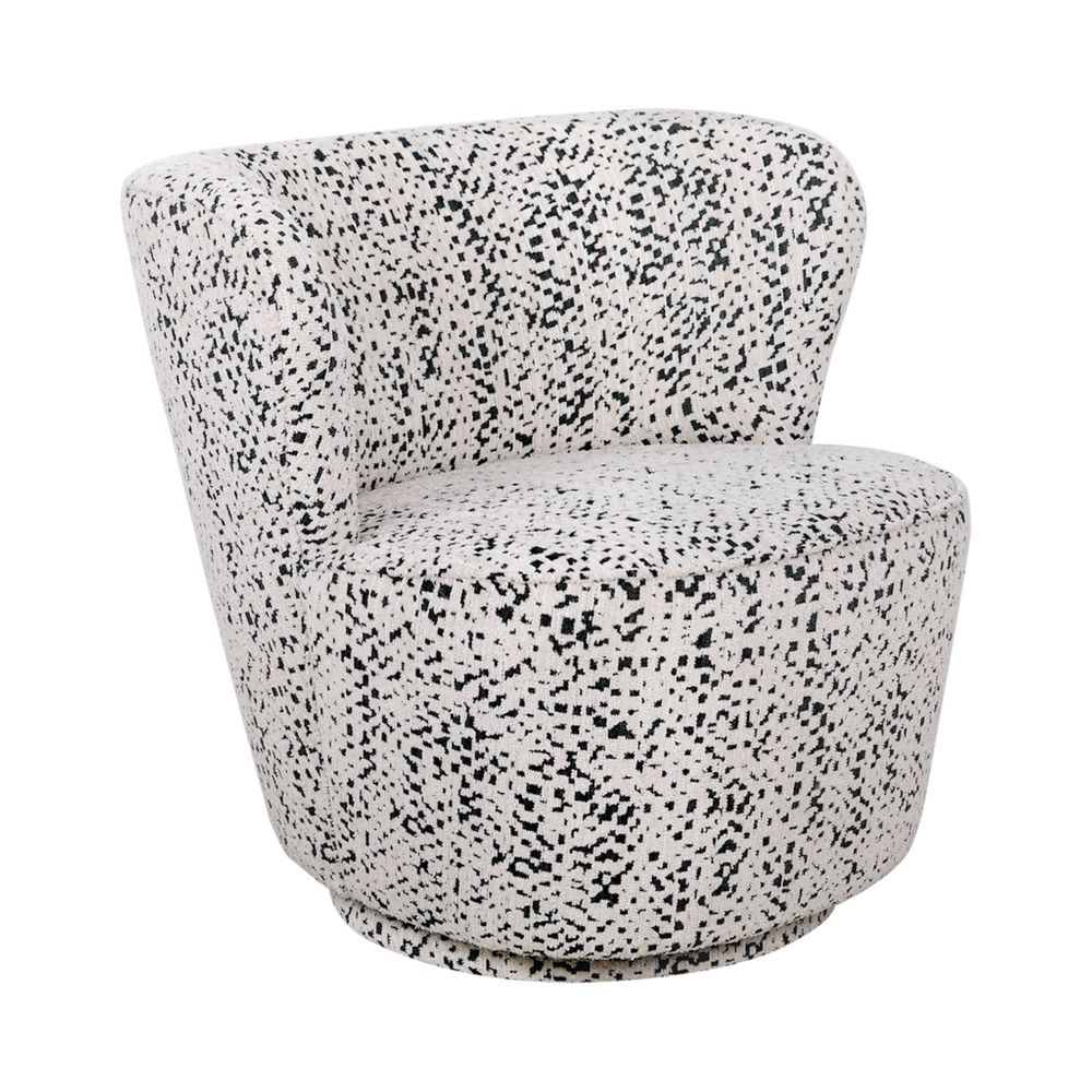 Alberta Swivel Chair - Ivory Weave