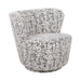 Alberta Swivel Chair - Ivory Weave