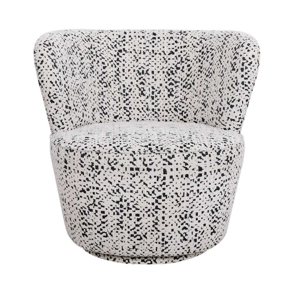Alberta Swivel Chair - Ivory Weave