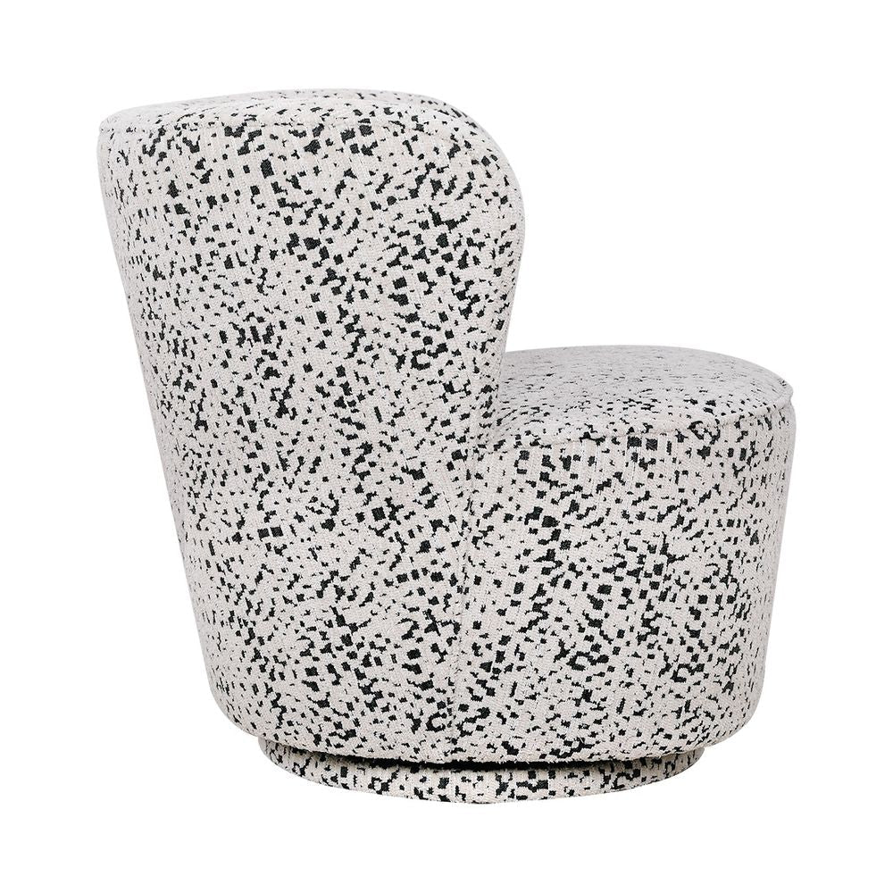 Alberta Swivel Chair - Ivory Weave