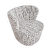 Alberta Swivel Chair - Ivory Weave