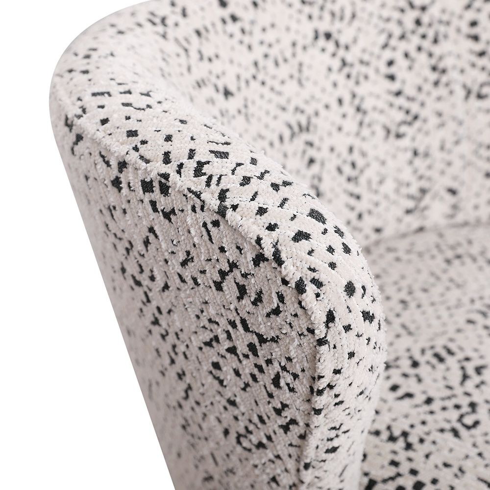 Alberta Swivel Chair - Ivory Weave