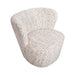 Alberta Swivel Chair - Oyster Jacquard