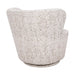 Alberta Swivel Chair - Oyster Jacquard