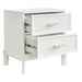 Jill Bedside Table - White