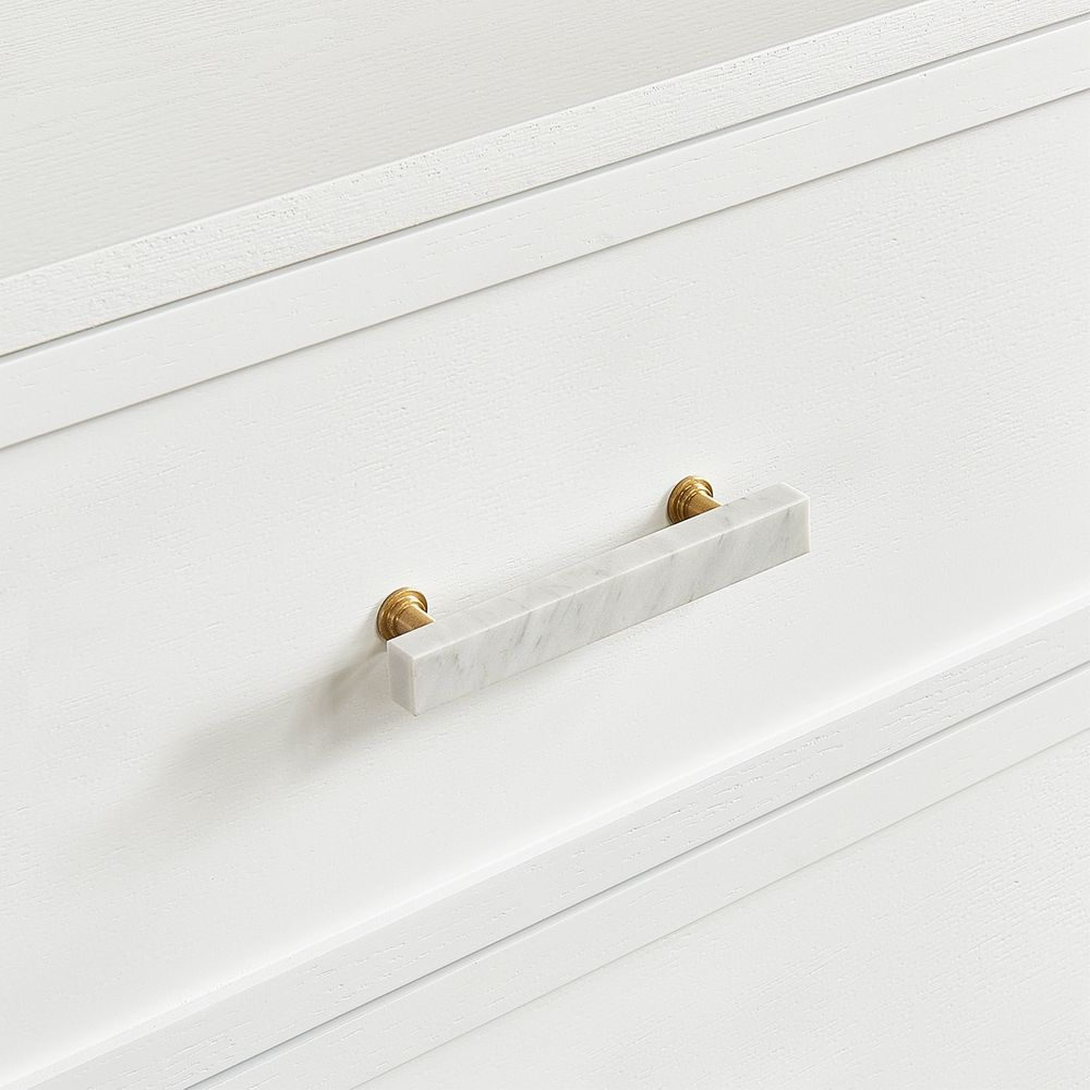Jill Bedside Table - White