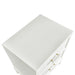 Jill Bedside Table - White