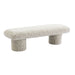 Eleanor Bench Ottoman - Oyster Jacquard