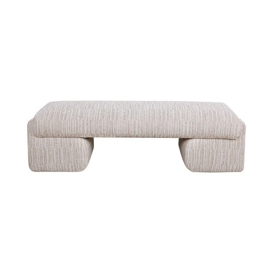 Cairo Bench Ottoman - Ivory Weave