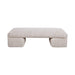 Cairo Bench Ottoman - Ivory Weave
