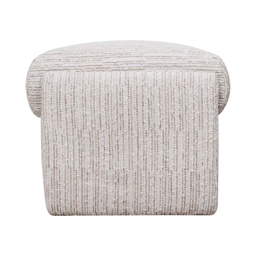 Cairo Bench Ottoman - Ivory Weave