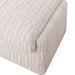 Cairo Bench Ottoman - Ivory Weave