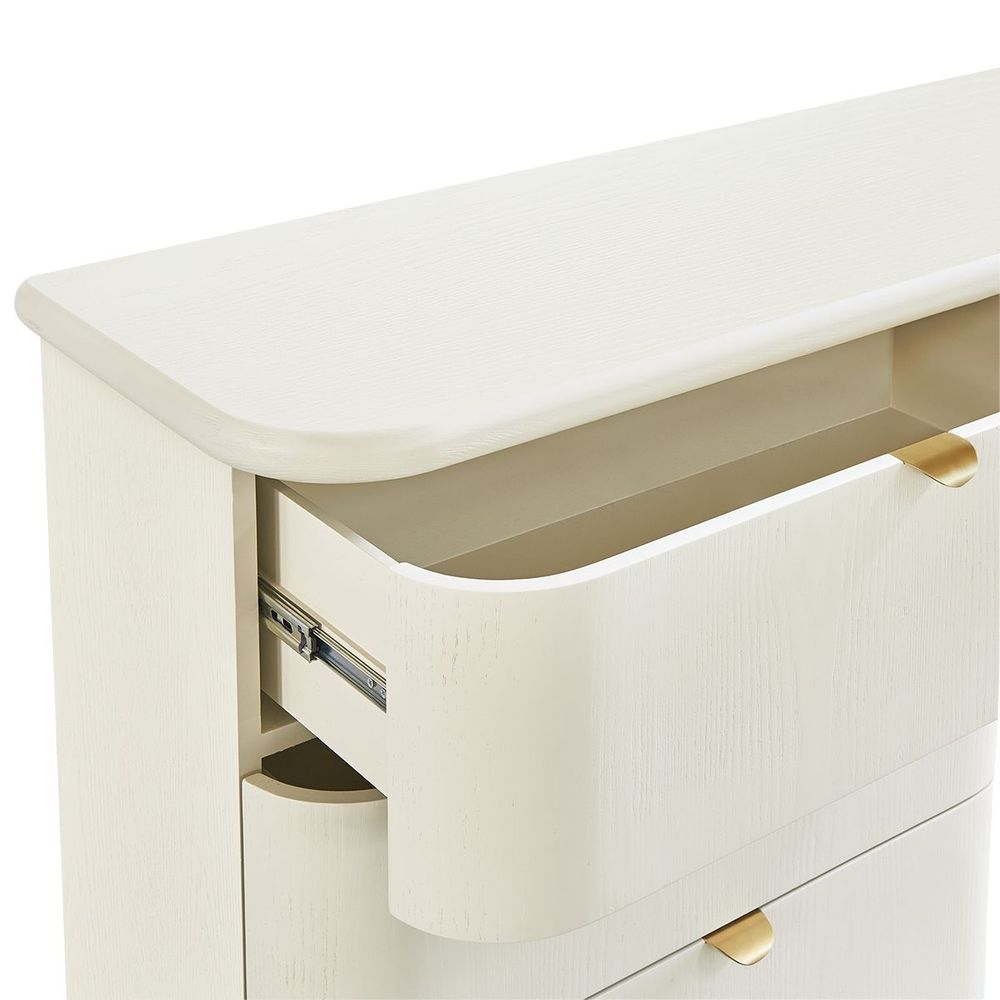 Lina 6 Drawer Chest - Ivory