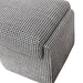 Cairo Bench Ottoman - Houndstooth