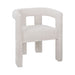 Lorenzo Arm Chair - Ivory Boucle