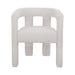 Lorenzo Arm Chair - Ivory Boucle