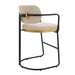 Charly Kitchen Stool – Beige Vegan Leather
