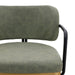 Charly Kitchen Stool – Olive Green Vegan Leather