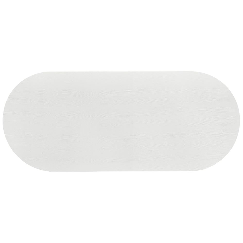 Brunella Oval Dining Table - 2.4m White