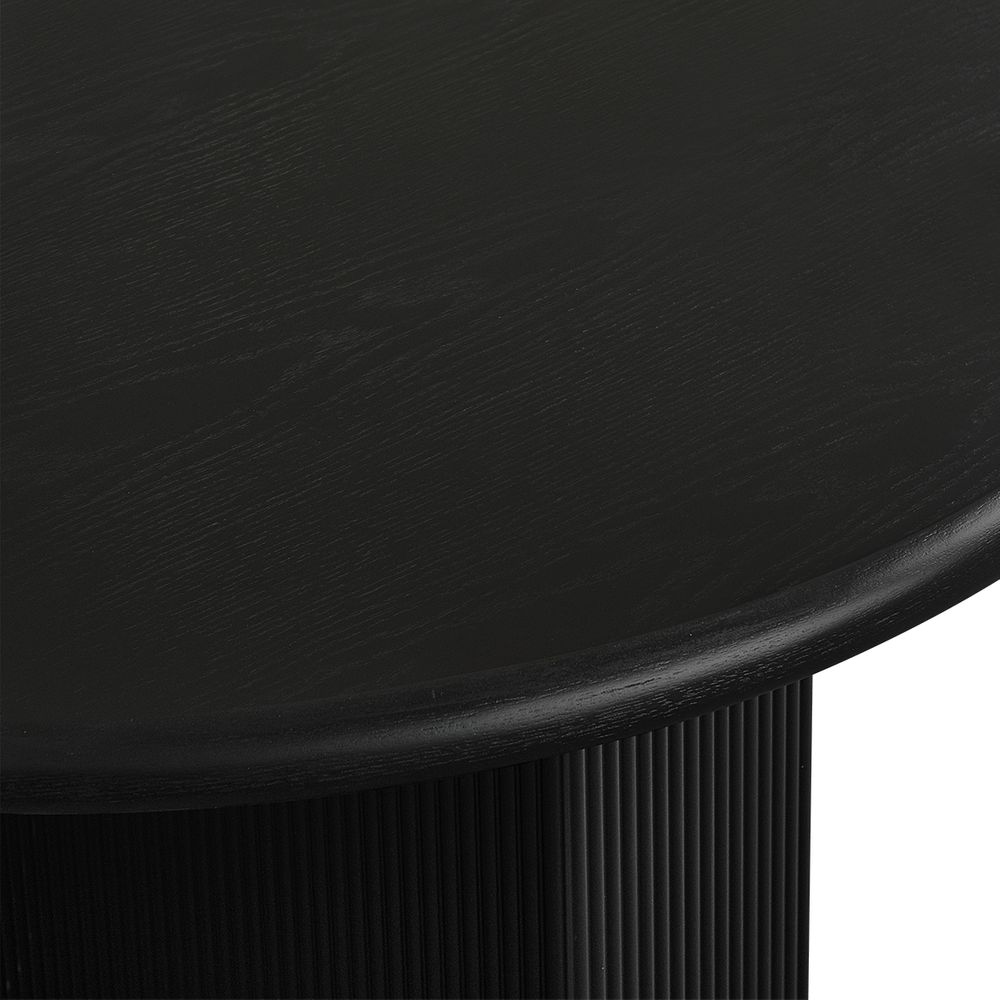Brunella Oval Dining Table - 2.4m Black