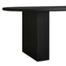 Brunella Oval Dining Table - 2.4m Black