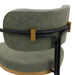 Charly Dining Chair – Olive Green Vegan Leather
