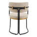 Charly Dining Chair – Beige Vegan Leather