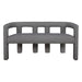 Lorenzo 2 Seater Sofa Bench - Granite