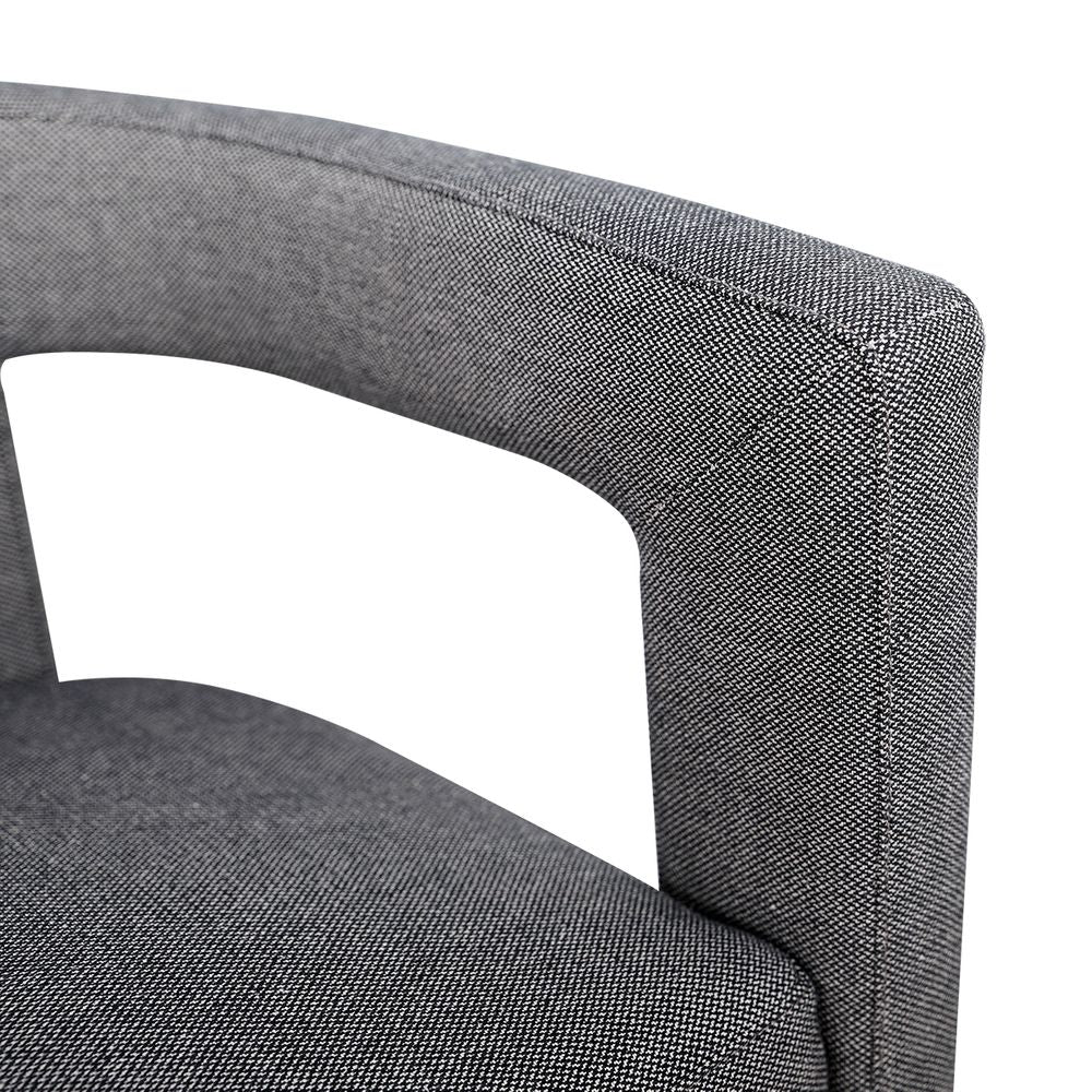 Lorenzo 2 Seater Sofa Bench - Granite